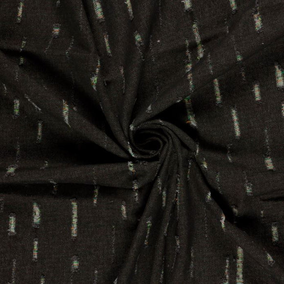 Jeansstoff bunt ausgefranst *Ab 50 cm