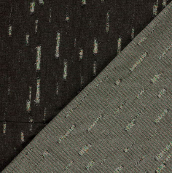 Jeansstoff bunt ausgefranst *Ab 50 cm