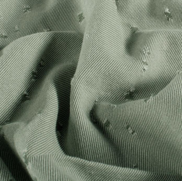 Jeansstoff schwer ausgefranst *Ab 50 cm