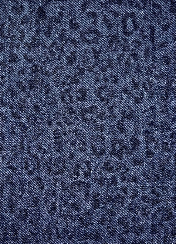 Stretch-Jeansstoff Leo *Ab 50cm