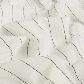 Acheter 051-creme Viskose-Leinen Feinstreifen *Ab 50 cm