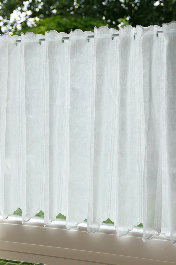 Gardinenstoff Käseleinen Meterware | 30-60cm Höhe *Preiseinheit = 15,5cm