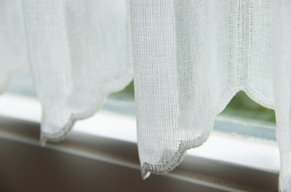 Gardinenstoff Käseleinen Meterware | 30-60cm Höhe *Preiseinheit = 15,5cm