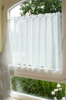 Gardinenstoff Käseleinen Meterware | 30-60cm Höhe *Preiseinheit = 15,5cm-6