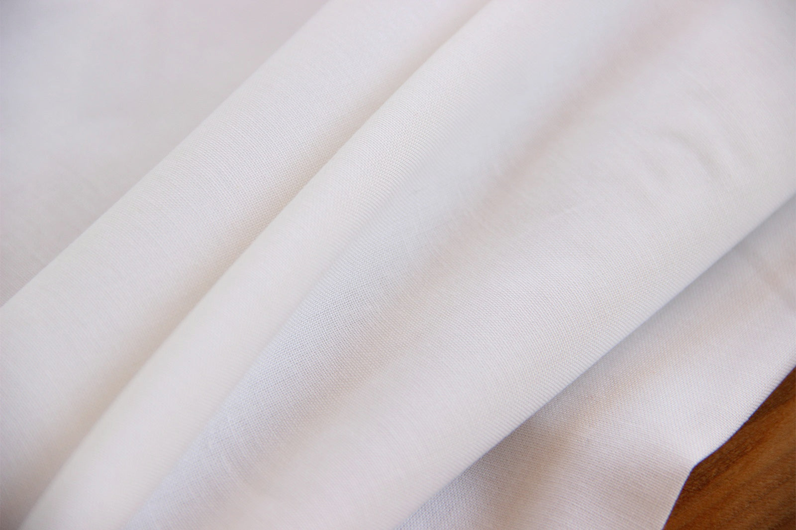 Buy 005-white Cotton fabric plain *From 50cm