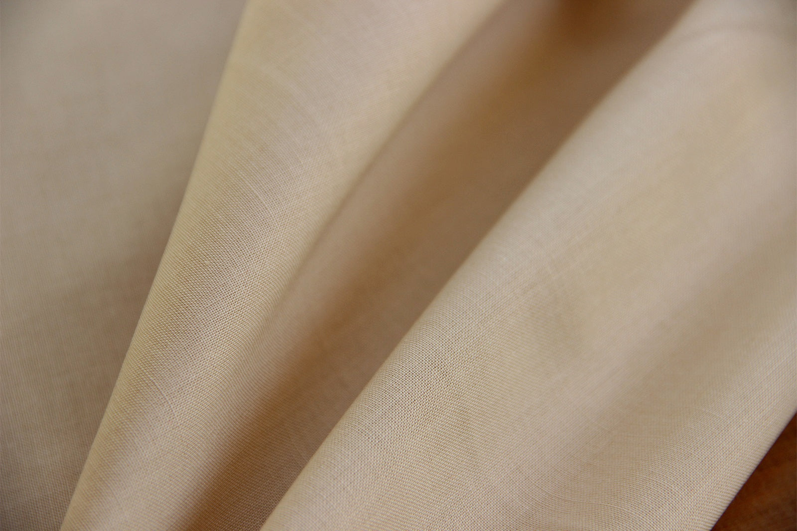 Buy 014-champagne Cotton fabric plain *From 50cm