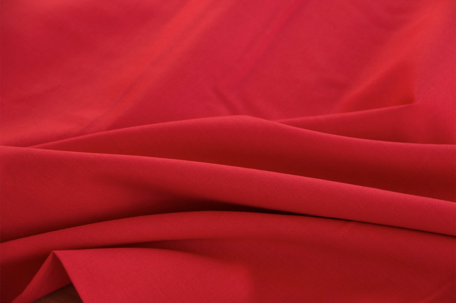 Buy 058-red Cotton fabric plain *From 50cm