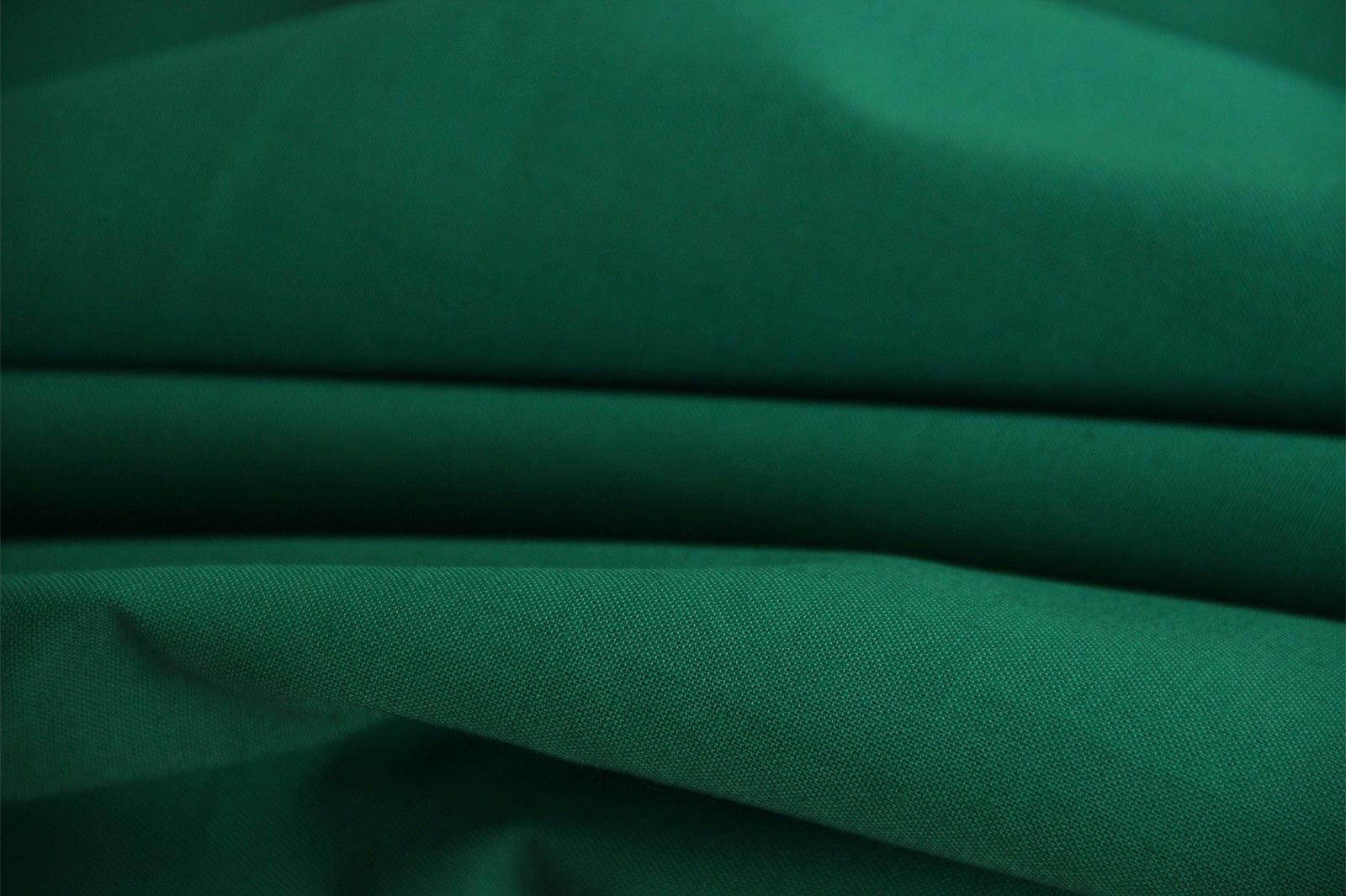 Buy 073-green Cotton fabric plain *From 50cm