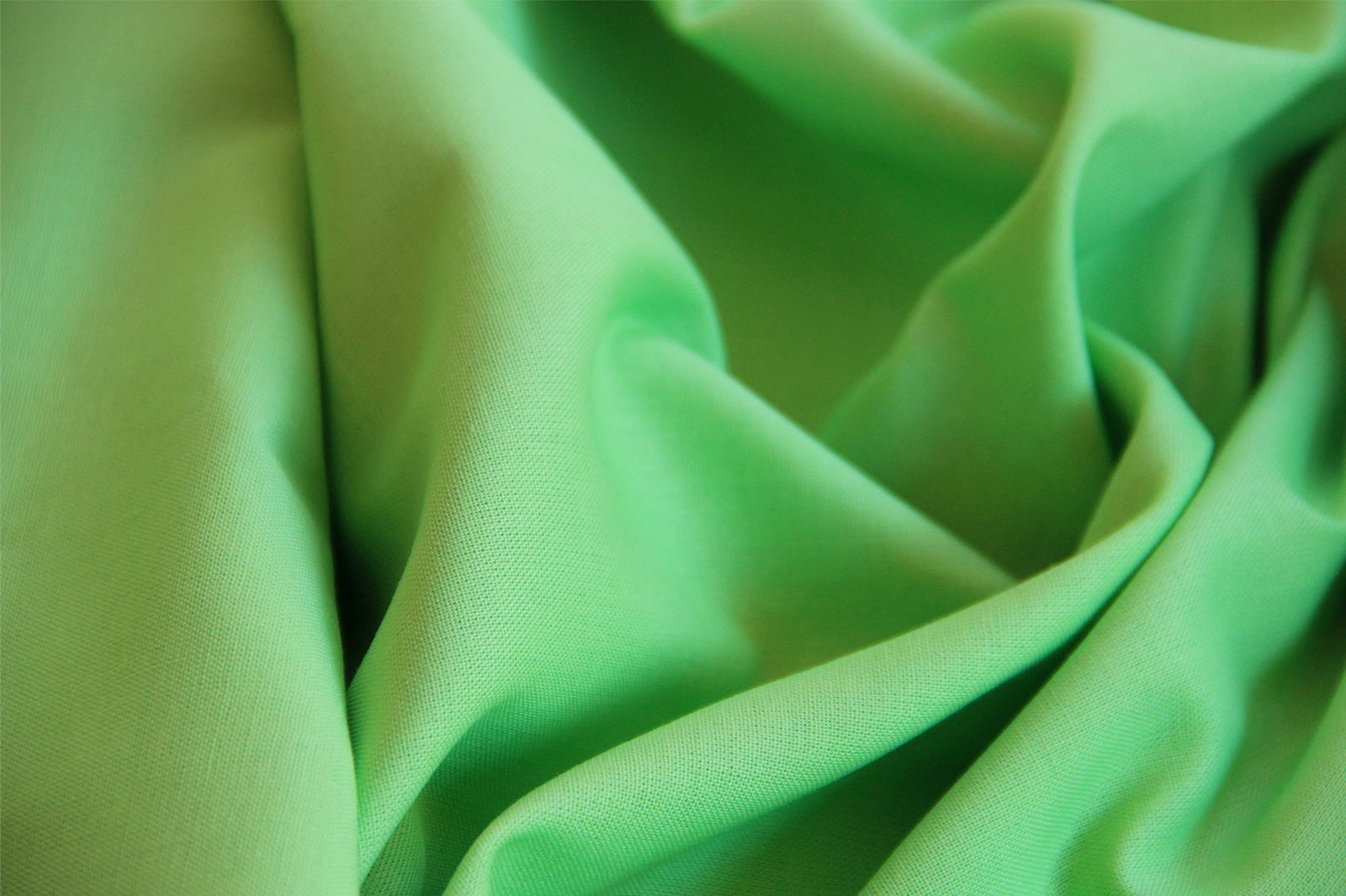 Acheter 076-vert-pomme Tissu coton uni *À partir de 50cm