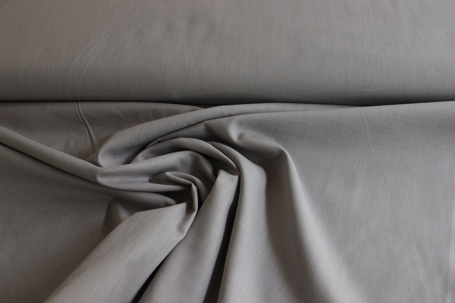 Buy 097-gray Cotton fabric plain *From 50cm