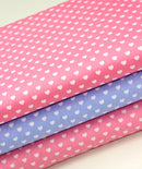 Coton imprimé coeurs * A partir de 50cm-2