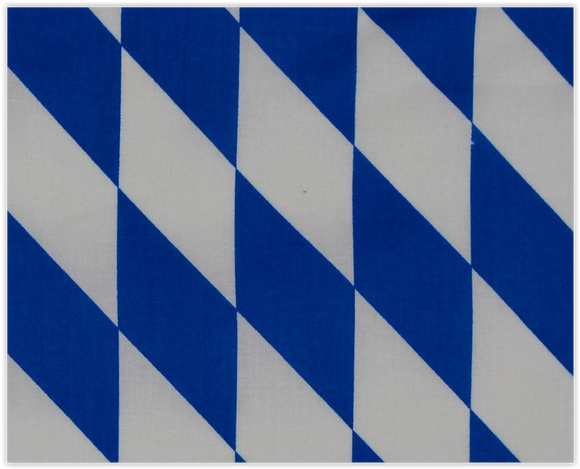 Baumwolldruck bayerische Raute *Ab 50 cm