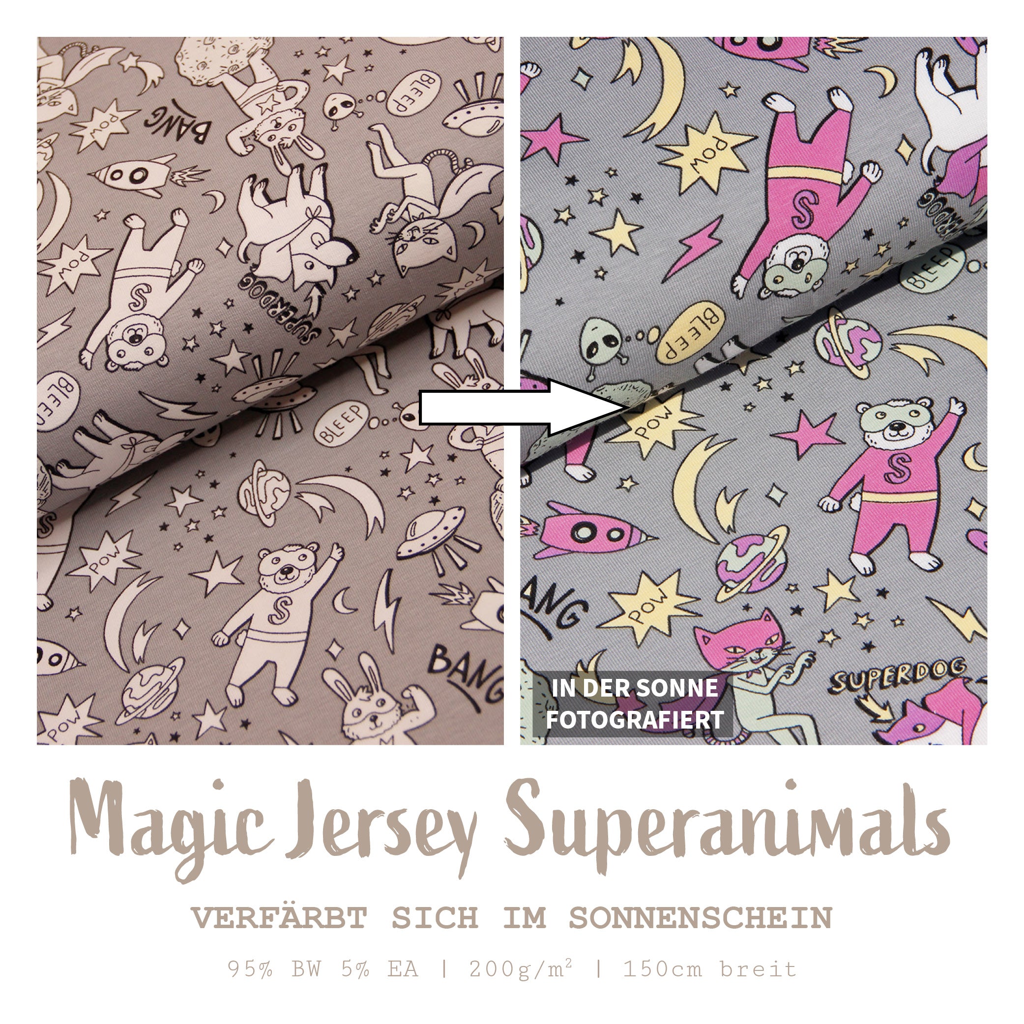 Magic Jersey Superanimals * Ab 50 cm