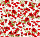 Dekostoff Mohnblumen *Ab 50cm-2