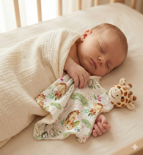 Musselin Tierbabys Safari *Ab 50 cm - 0