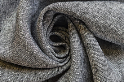 Kaufen 068-dunkelgrau Leinen meliert * Ab 50 cm