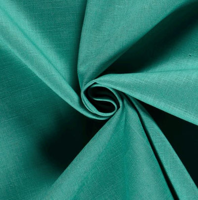 Kaufen 124-aqua Strukturleinen mit Baumwolle *Ab 50 cm