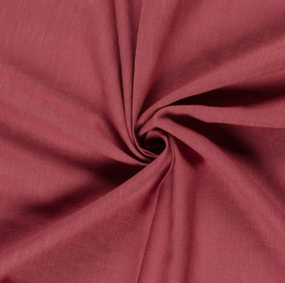 Kaufen 114-rosarot Strukturleinen mit Baumwolle *Ab 50 cm