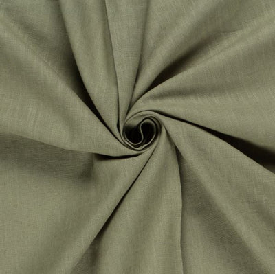 Kaufen 226-khaki Strukturleinen mit Baumwolle *Ab 50 cm