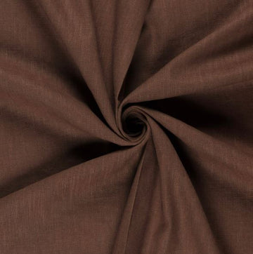 Kaufen 355-schoko Strukturleinen mit Baumwolle *Ab 50 cm