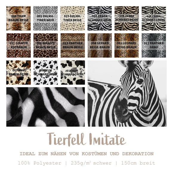 Tierfell Imitate *Ab 50cm
