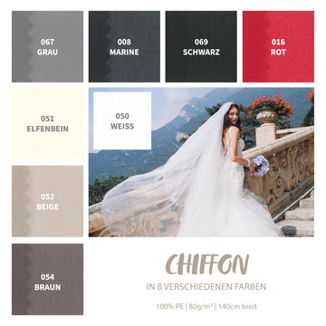 Chiffon *Ab 50 cm