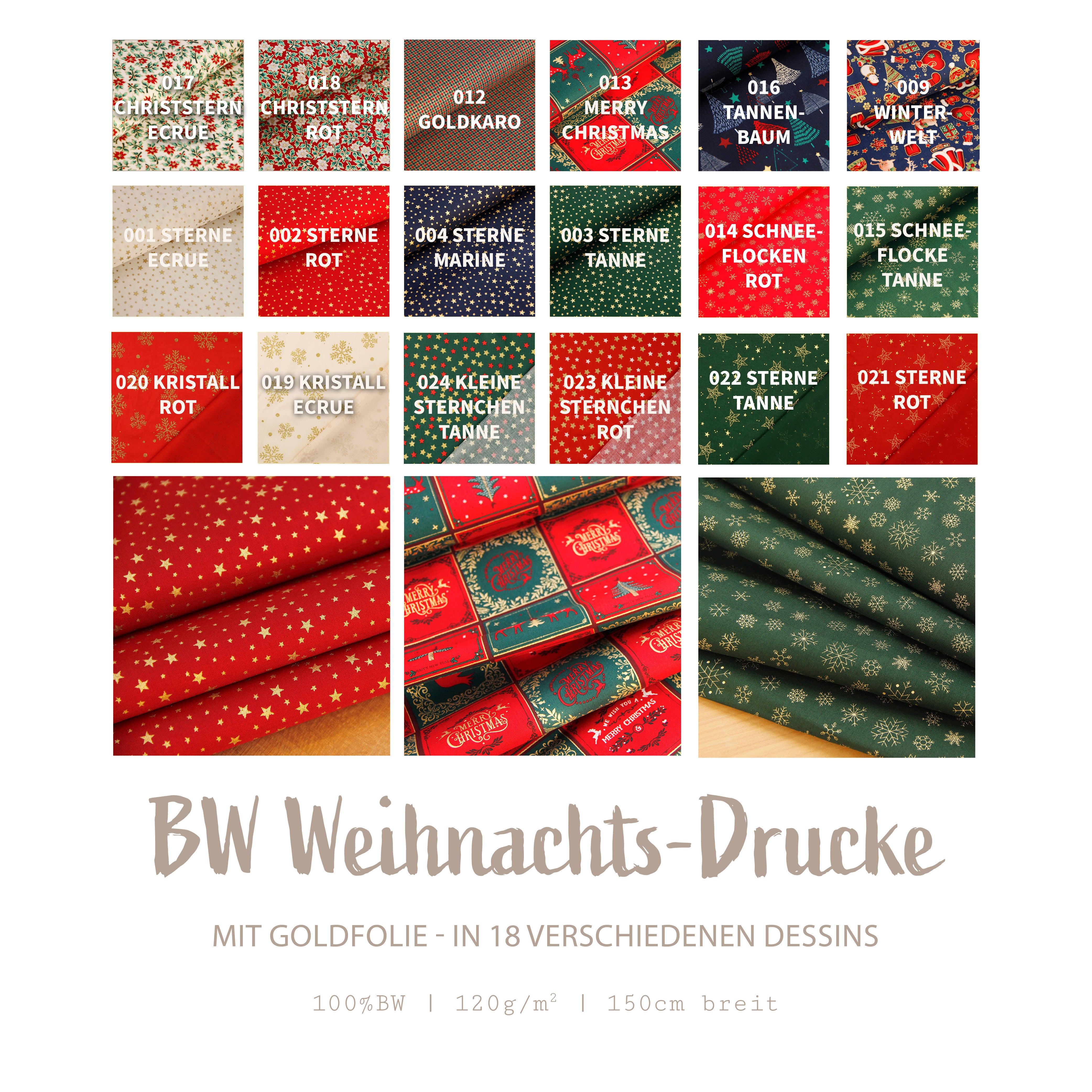 Weihnachtsdrucke * Ab 50 cm