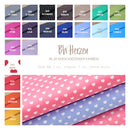 Coton imprimé coeurs * A partir de 50cm-1