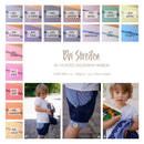 Rayures imprimées coton 5 mm * A partir de 50cm-1