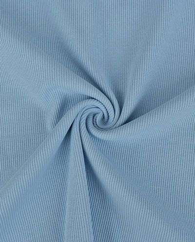 Kaufen 006-jeansblau Rippjersey schwer uni *Ab 50 cm