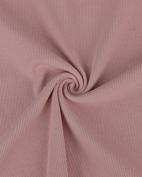 Rippjersey uni *Ab 50 cm