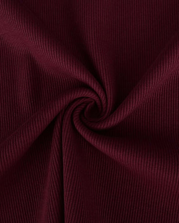 Buy 018-bordeaux Rippjersey schwer uni *Ab 50 cm