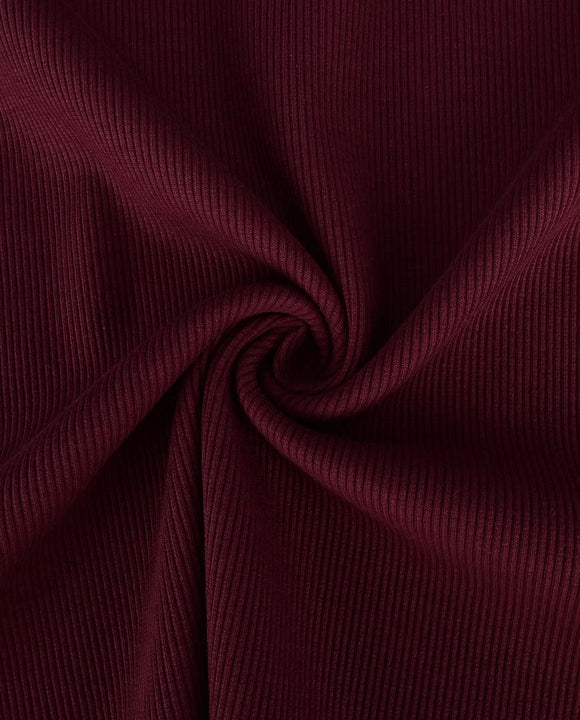 Rippjersey uni *Ab 50 cm
