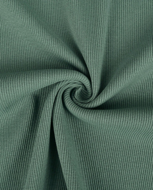 Rippjersey uni *Ab 50 cm
