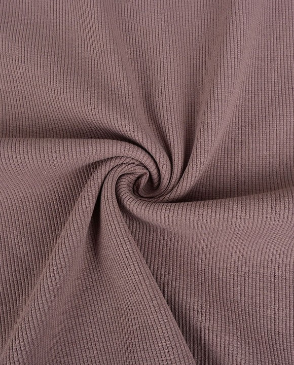Rippjersey uni *Ab 50 cm