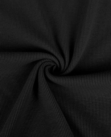 Buy 069-schwarz Rippjersey schwer uni *Ab 50 cm