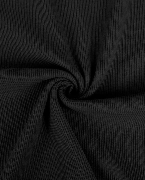 Rippjersey uni *Ab 50 cm