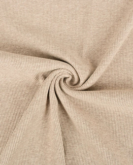 Acheter 152-beige-meliert Rippjersey schwer uni *Ab 50 cm
