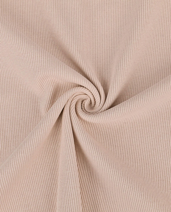 Rippjersey uni *Ab 50 cm