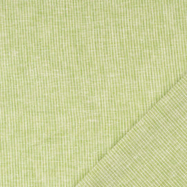 Acheter 023-hellgrun Demi lin à motifs fines rayures * A partir de 50 cm