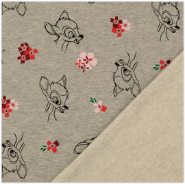 French-Terry Bambi grau *Ab 50 cm - 0