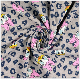 French-Terry Daisy Duck grau *Ab 50 cm - 0