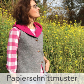 Papierschnittmuster - Weste Nelly von Freuleins