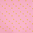 Baumwolljersey Zitronen rosa *Ab 50 cm-6