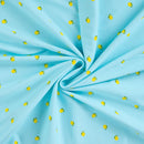Baumwolljersey Zitronen hellblau *Ab 50 cm-3