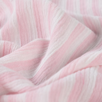 Kaufen 011-rosa Musselin bedruckt Streifen *Ab 50 cm