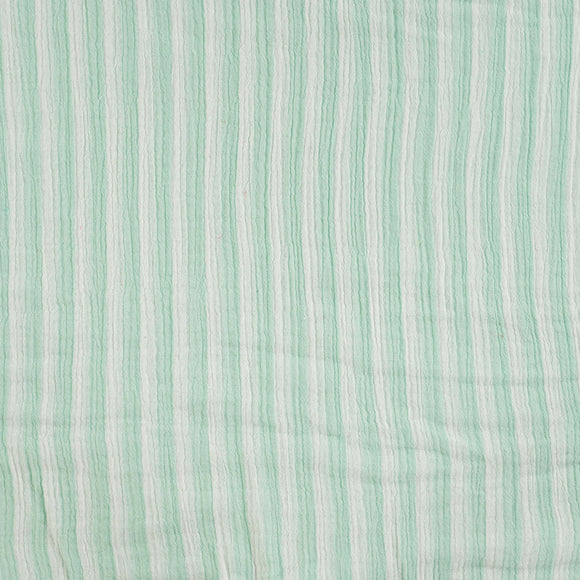 Musselin bedruckt Streifen *Ab 50 cm