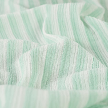 Kaufen 021-mint Musselin bedruckt Streifen *Ab 50 cm