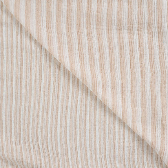 Musselin bedruckt Streifen *Ab 50 cm