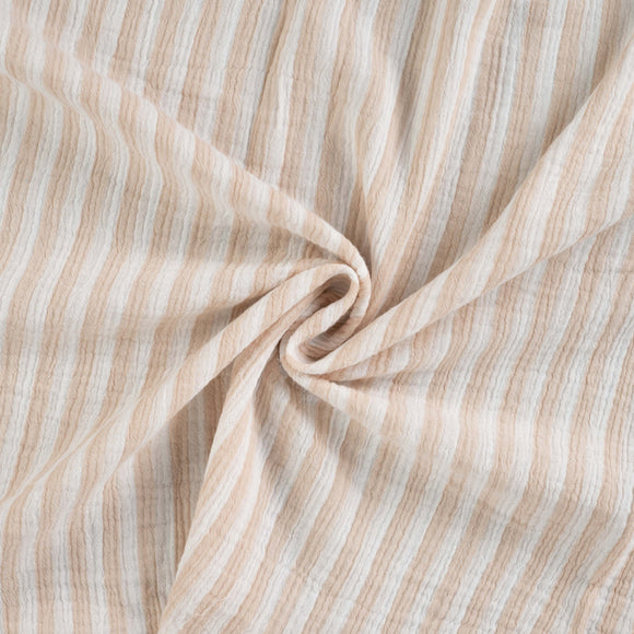 Musselin bedruckt Streifen *Ab 50 cm